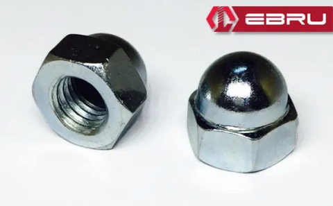 Altıköşe Flanşlı Somun M10 - 100 Adet