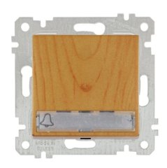 Mutlusan Rita Mek Tuş Işıklı Zil Etiketli Çağırma 12V Meşe 2200 422 0258