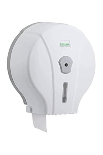 Beyaz MJ1 Mini Jumbo Wc Tuvalet Kağıdı Dispenseri Aparatı