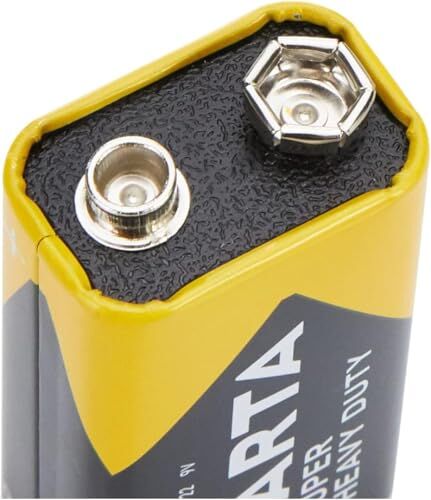 Super Heavy Duty 9V Pil, 4'lü Ekonomik Paket