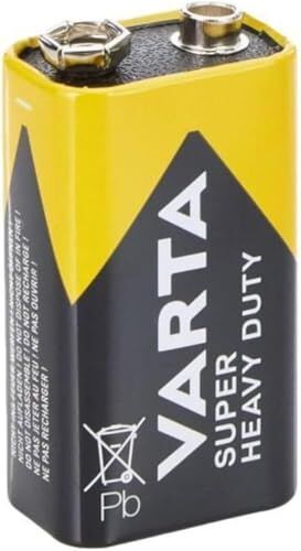 Super Heavy Duty 9V Pil, 4'lü Ekonomik Paket