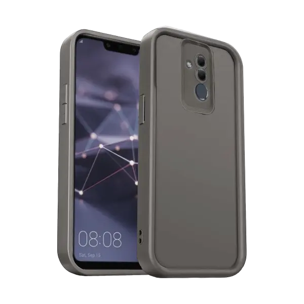 Huawei Mate 20 Lite Kılıf Viera Silikon - Gri