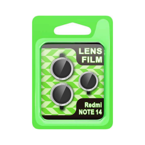 Xiaomi Note 14 5g Raze Metal Kamera Lens - Gümüş