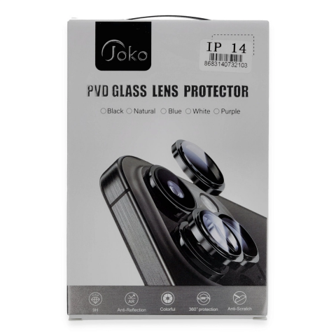 Joko Apple İphone 14 Pvd Metal Kamera Lens - Gümüş