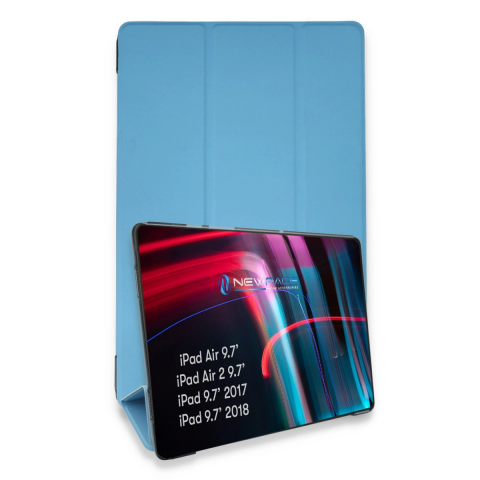 Apple İpad 5 Air 9.7 Kılıf Tablet Smart Kılıf - Mavi