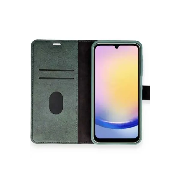 Samsung Galaxy A05S Kılıf Trend S Plus Kapaklı Kılıf - Yeşil