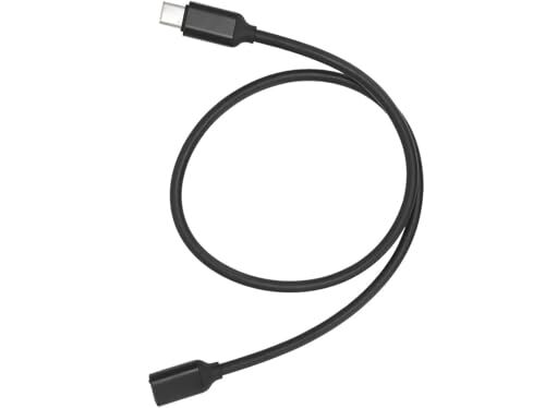 50 cm Type-C Uzatma Kablosu, 60W Hızlı Şarj ve 3A Akım Destekli USB-C Erkek Dişi Kablo, 24Pin 56K Dirençli Dayanıklı, Laptop Tablet Telefon Uyumlu, ZR73