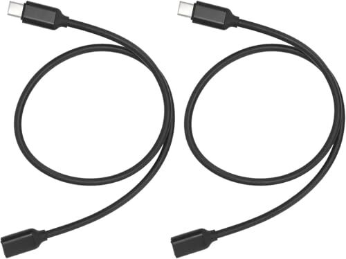 50 cm Type-C Uzatma Kablosu, 60W Hızlı Şarj ve 3A Akım Destekli USB-C Erkek Dişi Kablo, 24Pin 56K Dirençli Dayanıklı, Laptop Tablet Telefon Uyumlu, ZR73