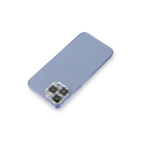 Apple İphone 12 Pro Metal Kamera Lens Koruma Cam - Koyu Yeşil