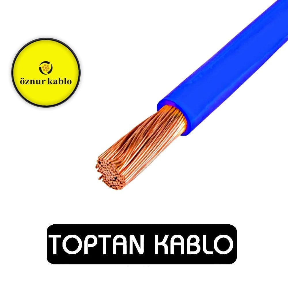 Öznur Kablo 6 mm NYAF Mavi