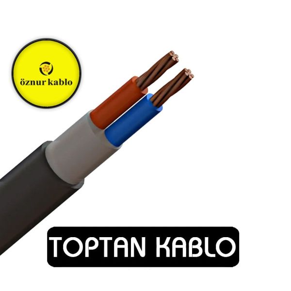Öznur Kablo 2x10 mm NYY YVV 0,6/1 kV