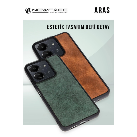 Apple İphone 15 Pro Kılıf Aras Deri Kapak - Lacivert