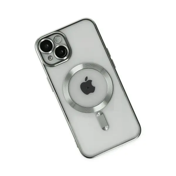 Apple iPhone 14 Kılıf Kross Magneticsafe Kapak - Gümüş