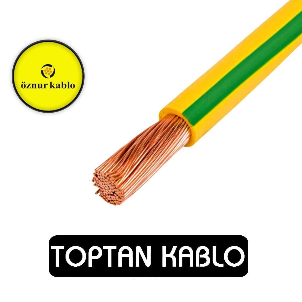 Öznur Kablo 10 mm NYAF Sarı Yeşil