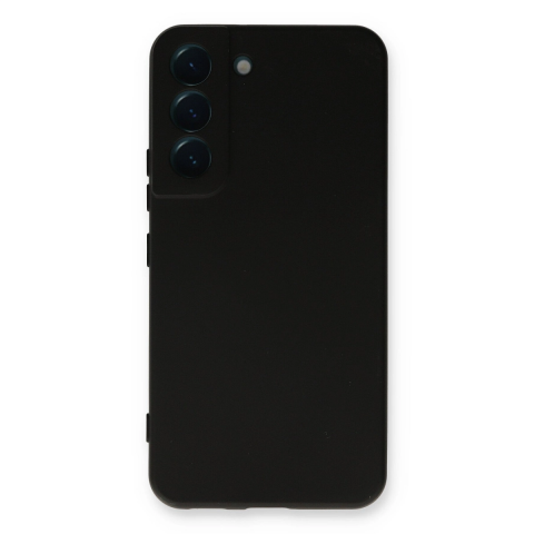Samsung Galaxy S23 Plus Kılıf Nano İçi Kadife Silikon - Siyah