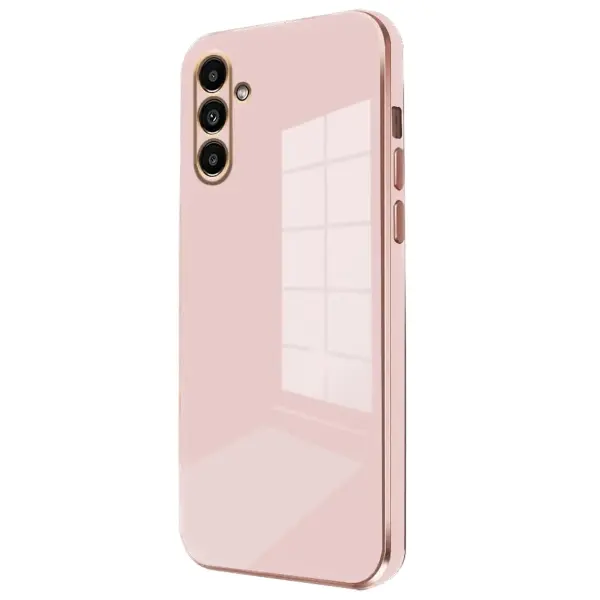 Samsung Galaxy A25 5G Kılıf Volet Silikon - Pembe