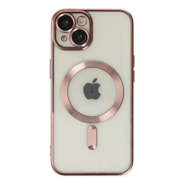 Apple iPhone 14 Kılıf Kross Magneticsafe Kapak - Rose