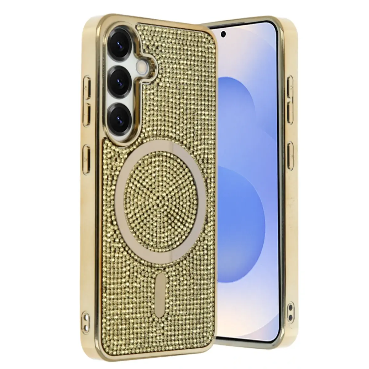 Joko Samsung Galaxy S25 Helen Magsafe Kapak - Gold