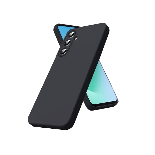 Samsung Galaxy A57 5G Nano içi Kadife Silikon - Siyah