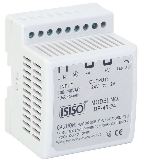 Isıso 45 W 12 Vdc 3.5 A Güç Kaynağı IDR-45-12