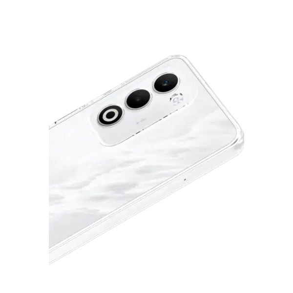 Oppo A5 4G Lüx Şeffaf Silikon - Şeffaf