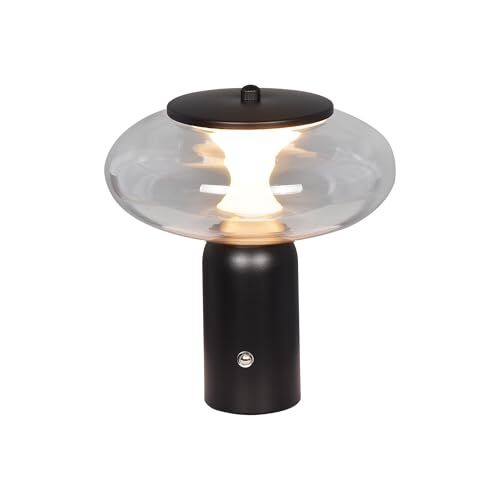 Erta 03 Siyah Şarjlı Masa Lambası 1X1.8W 3000K