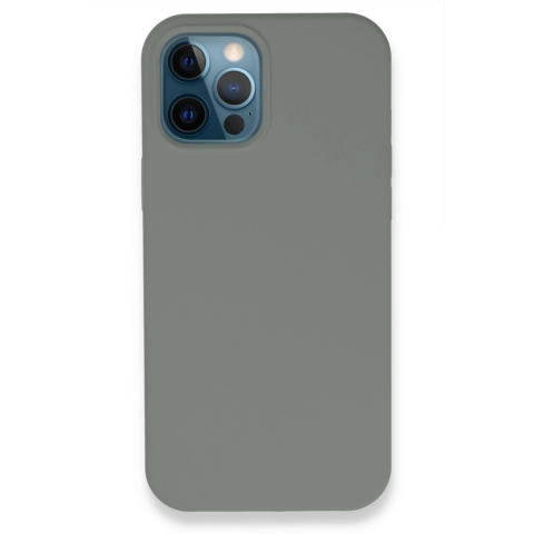 Apple İphone 12 Pro Max Kılıf Lansman Legant Silikon - Fuşya