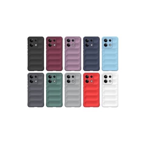 Xiaomi Redmi Note 13 4g Kılıf Optimum Silikon - Krem