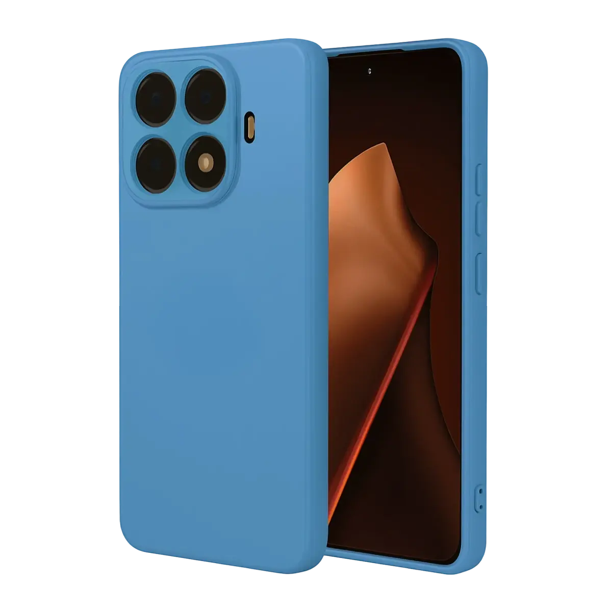 Xiaomi Mi 15T Pro Nano içi Kadife Silikon - Mavi
