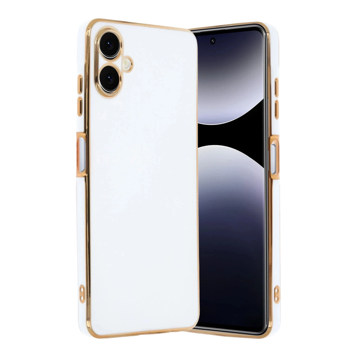 Samsung Galaxy A07 4g Volet Silikon - Beyaz