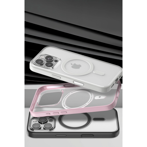 Venco Apple İphone 16 Pro Max Joly Magsafe Kapak - Beyaz