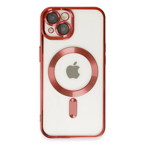 Apple İphone 14 Kılıf Kross Magneticsafe Kapak - Kırmızı