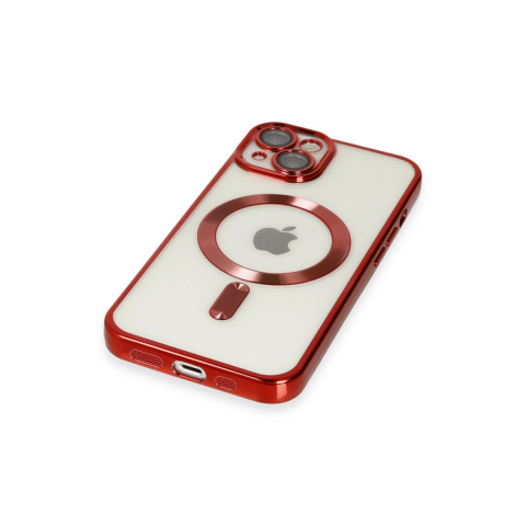 Apple İphone 14 Kılıf Kross Magneticsafe Kapak - Kırmızı