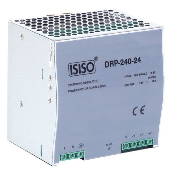 Isıso 240 W 48 Vdc 5 A Güç Kaynağı IDRT-240-48