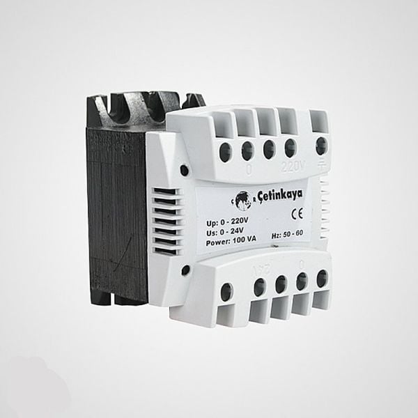 Çetinkaya 30 Va İzoleli Trafo 220/24V Bakır Kapalı Tip