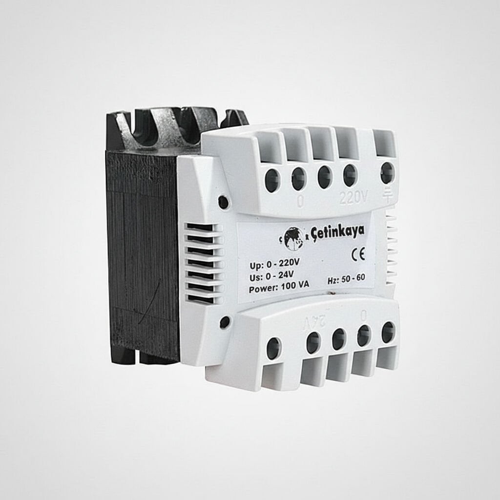Çetinkaya 50 Va İzoleli Trafo 220/24V Bakır Kapalı Tip