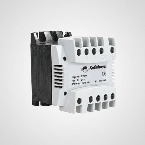Çetinkaya 50 Va İzoleli Trafo 220/24V Bakır Kapalı Tip