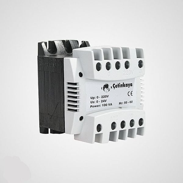 Çetinkaya 75 Va İzoleli Trafo 220/24V Bakır Kapalı Tip