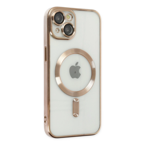 Apple İphone 14 Kılıf Kross Magneticsafe Kapak - Gold