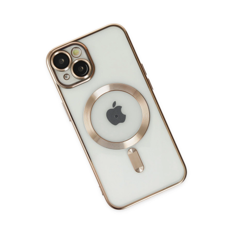Apple İphone 14 Kılıf Kross Magneticsafe Kapak - Gold