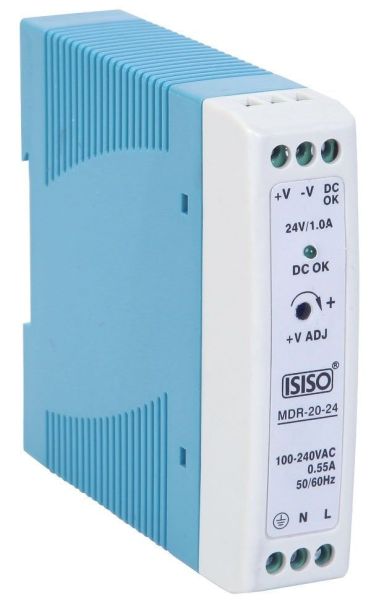 Isıso 20 W 12 Vdc 1.67 A Güç Kaynağı IMDR-20-12