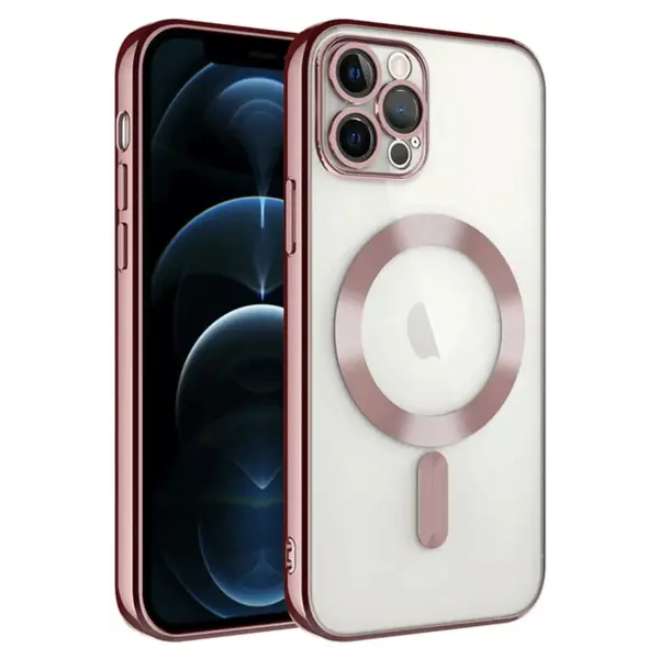 Apple iPhone 14 Pro Max Kılıf Kross Magneticsafe Kapak - Rose