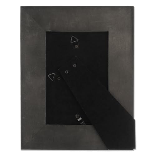 Beyaz yıkama resim çerçevesi, 4x6, eskitilmiş gri ahşap