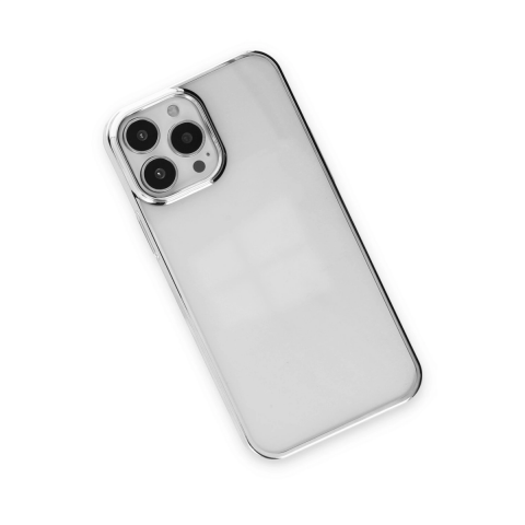 Apple İphone 14 Pro Kılıf Element Silikon - Gümüş