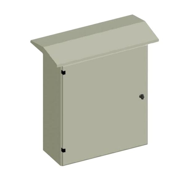 Seba 85*85*30 Taban Saclı Pano Sahra Tip Çatılı 1,0mm Sac