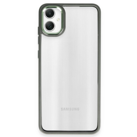 Samsung Galaxy A05 Kılıf Power Silikon - Koyu Yeşil