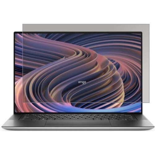 Dell Xps 15 9520 15.6 İnç ile Uyumlu 16:10 Gizlilik Ekran Koruyucu, 9H Temperli Nano Kırılmaz Esnek Cam, Parlama Önleyici