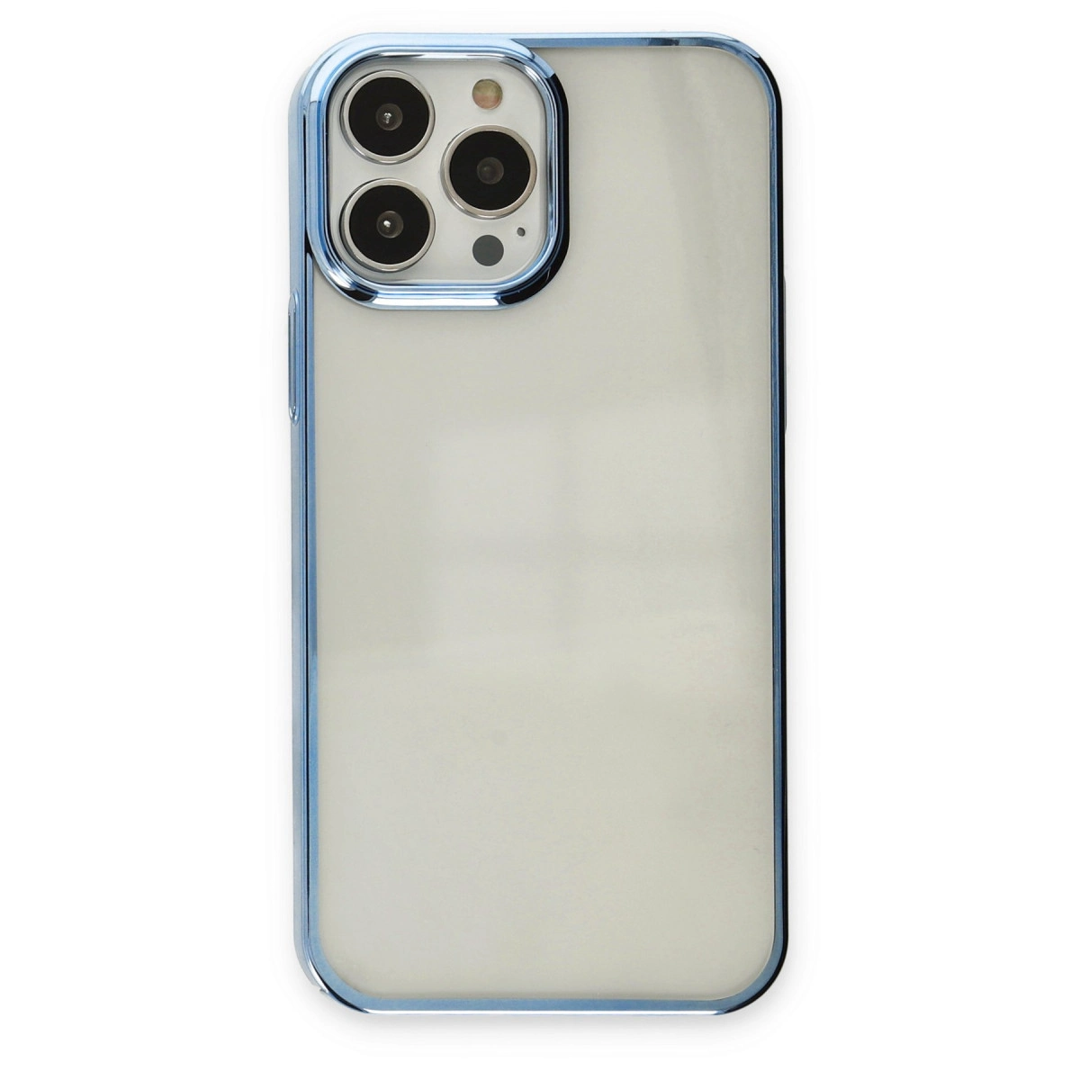 Apple İphone 14 Pro Kılıf Element Silikon - Sky Blue