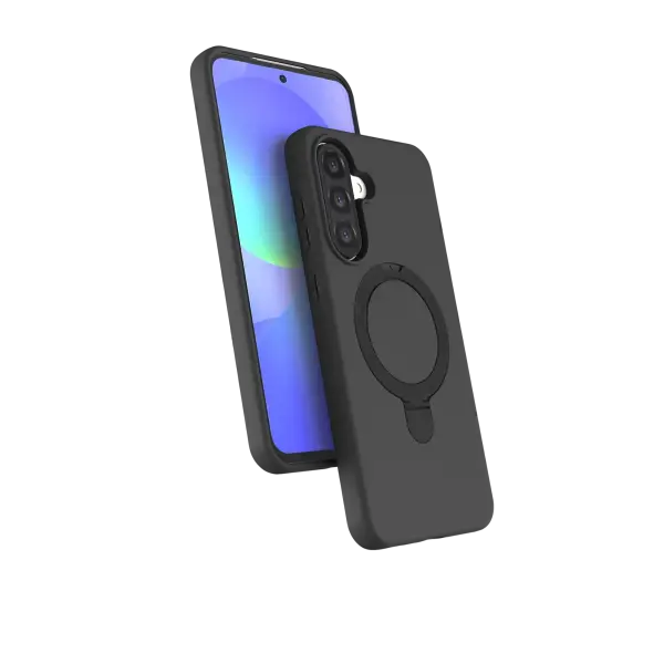 Samsung Galaxy A56 Regal Magsafe Standlı Kapak - Siyah