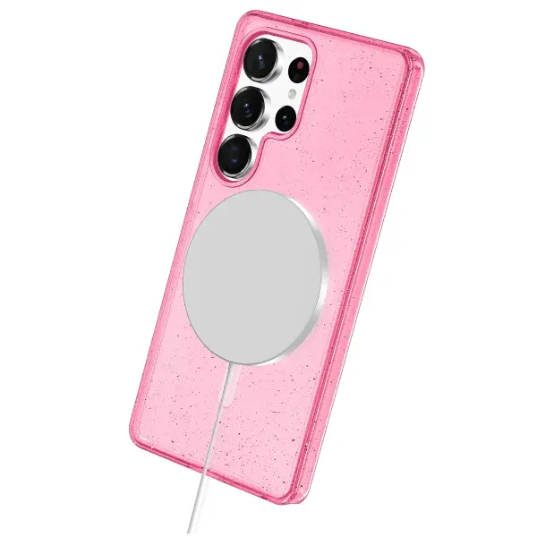 Joko Samsung Galaxy S25 Ultra Star Magsafe Kapak - Pembe